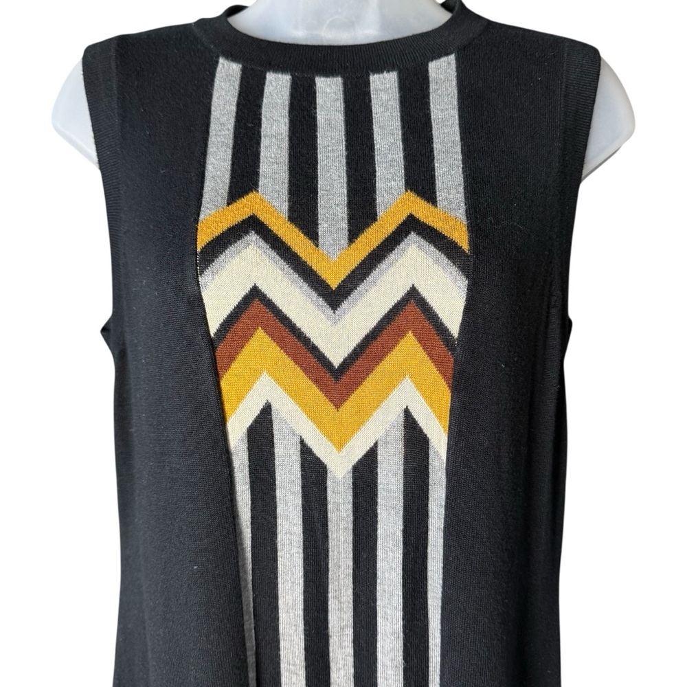 Missoni for Target Chevron Mini Dress in Black and Yellow - Picture 3 of 7